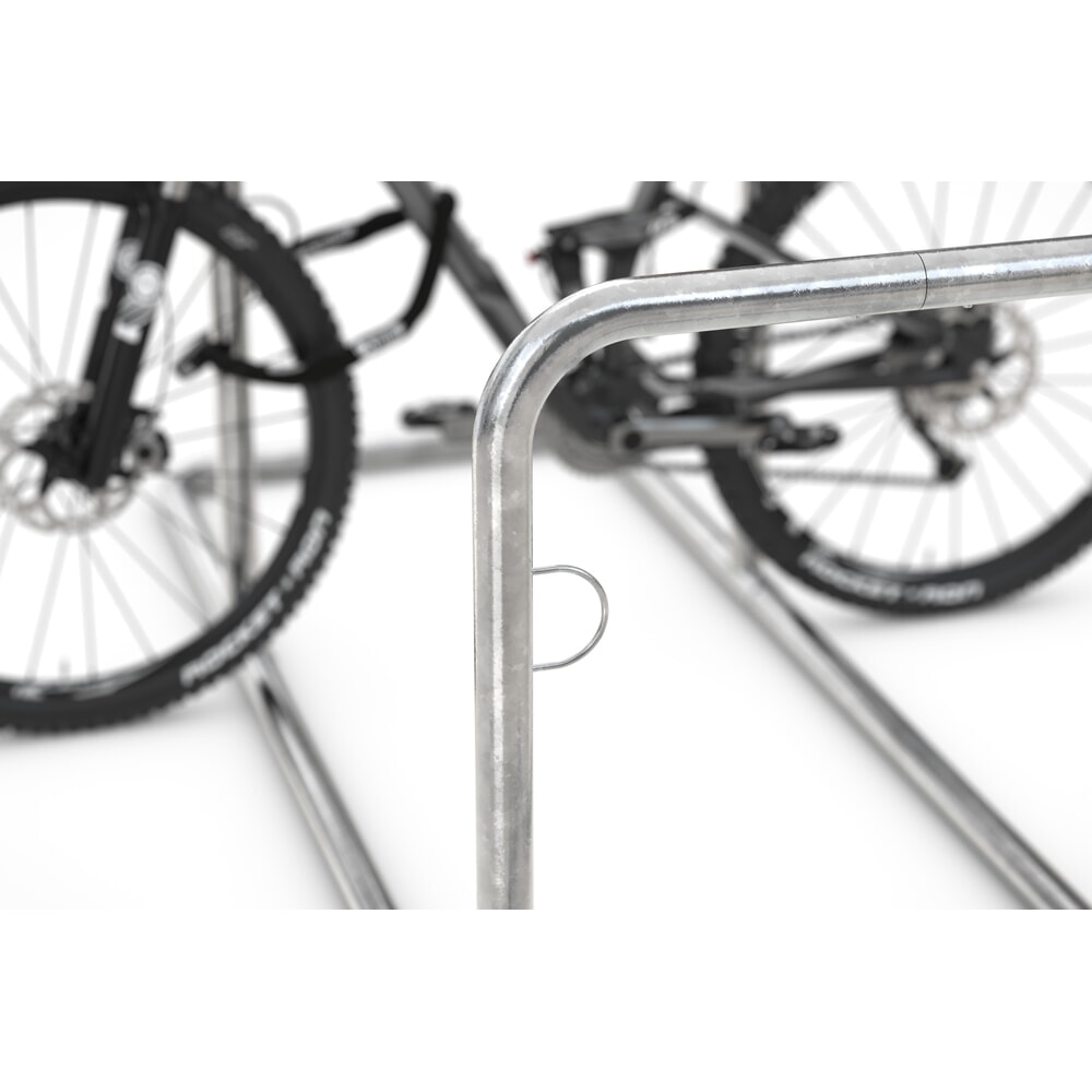 Produktabbildung Nr. 5: wsm® Anlehnsystem GALAXY XL, 2-seitige Radeinstellung, 4 Stellplätze, Breite 2.520 mm