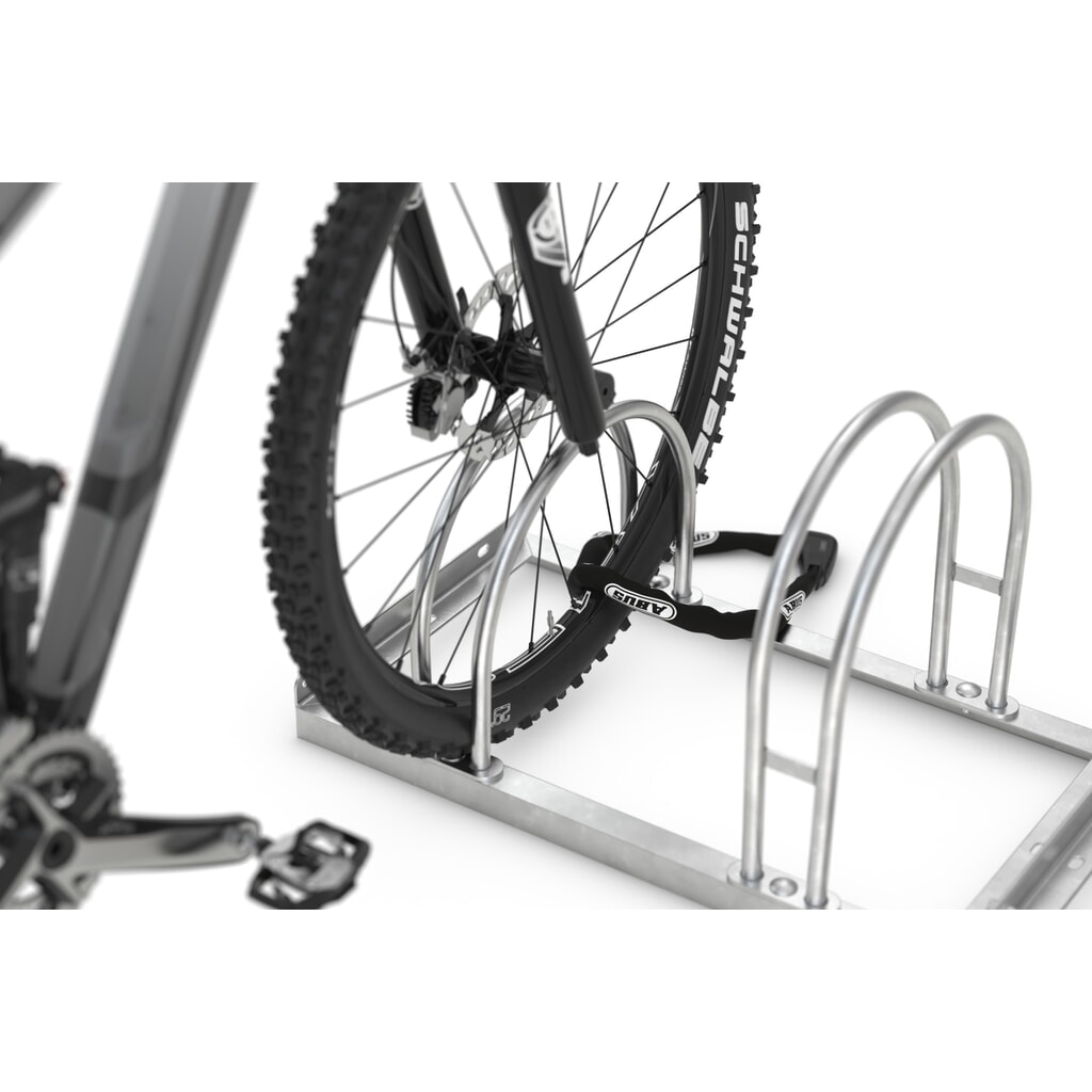 wsm® Bogenparker, 1-seitig, 2 Stellplätze, verzinkt Produktabbildung Nr. 4: wsm® Bogenparker, 1-seitig, 2 Stellplätze, verzinkt