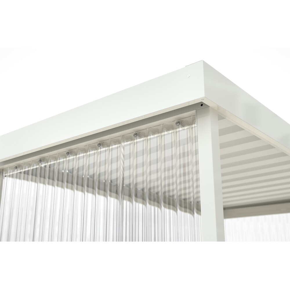 Produktabbildung Nr. 5: wsm® Raucherunterstand, für 2-3 Personen, grauweiß