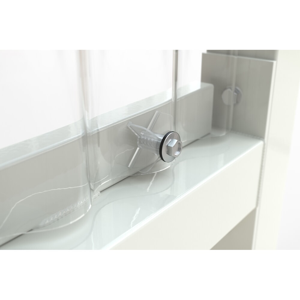 Produktabbildung Nr. 6: wsm® Raucherunterstand, für 2-3 Personen, grauweiß