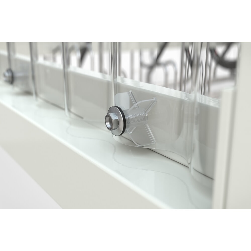 Produktabbildung Nr. 7: wsm® Raucherunterstand, für 2-3 Personen, grauweiß