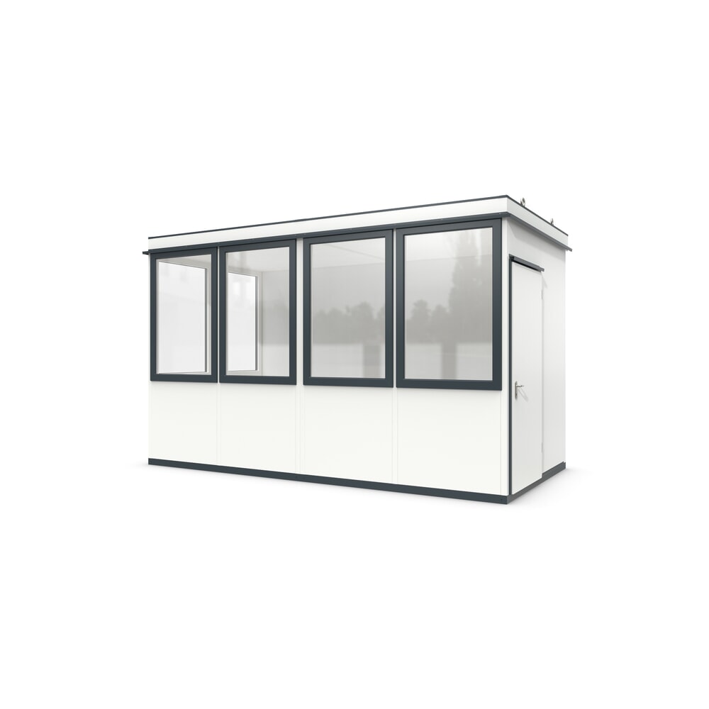 Produktabbildung Nr. 1: wsm® Raumsystem MULTIROOM für den Außenbereich, Grundfläche 10,67 m², montiert in zwei Einheiten
