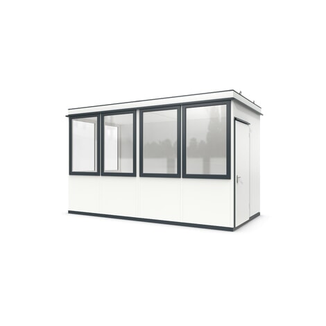 Produktabbildung Nr. 1: wsm® Raumsystem MULTIROOM für den Außenbereich, Grundfläche 10,67 m², montiert in zwei Einheiten