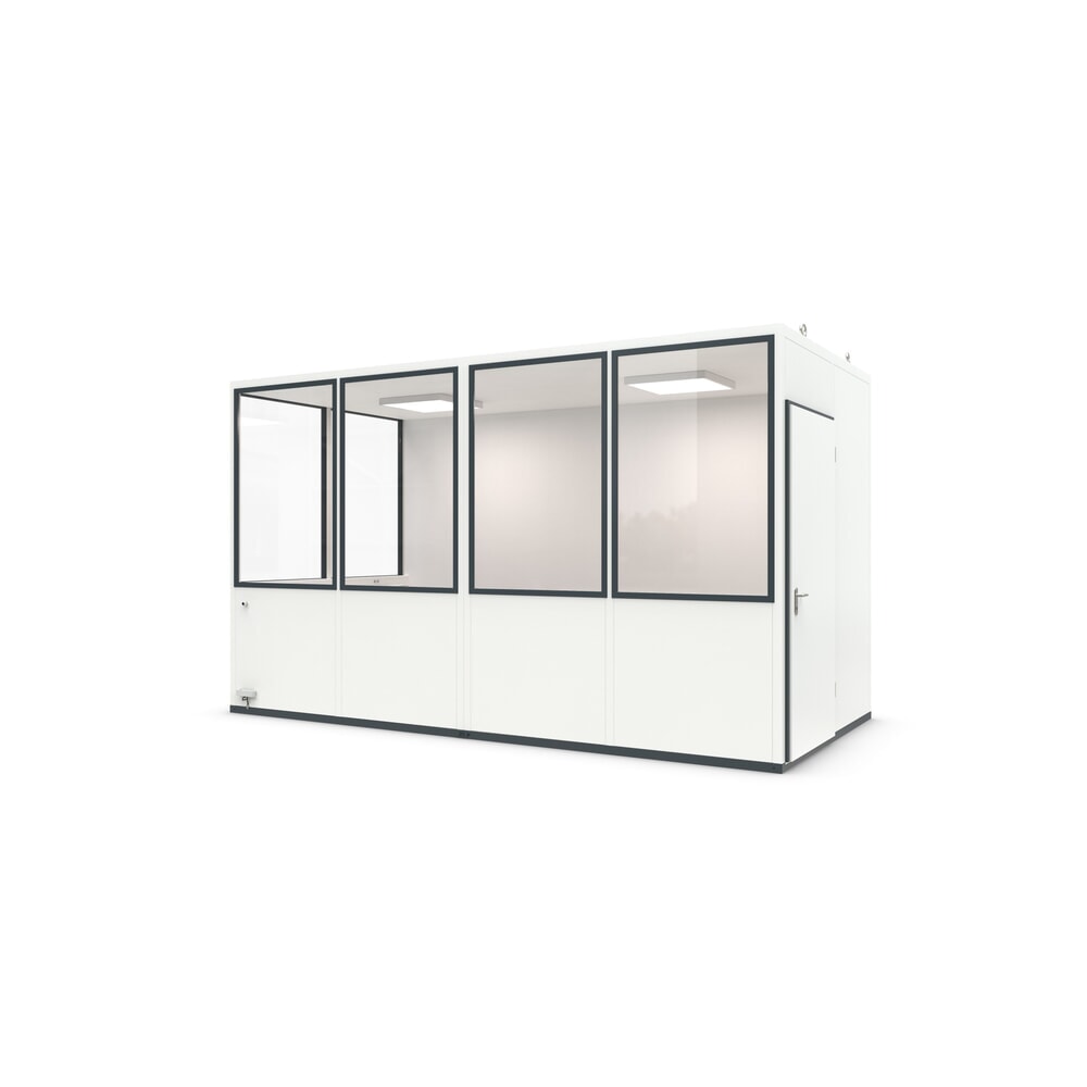 Produktabbildung Nr. 6: wsm® Raumsystem MULTIROOM für den Innenbereich, Grundfläche 10,40 m², mit Elektropaket OfficePlus