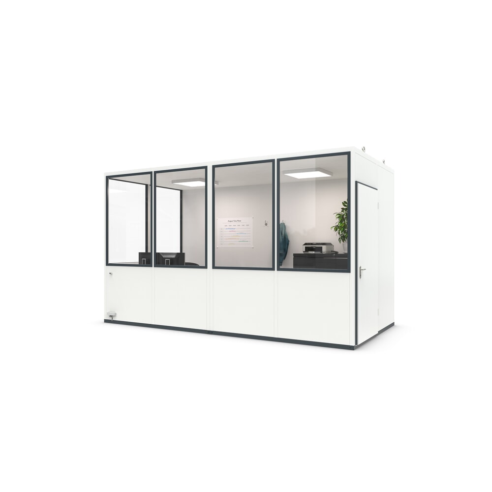 Produktabbildung Nr. 1: wsm® Raumsystem MULTIROOM für den Innenbereich, Grundfläche 10,40 m², mit Elektropaket OfficePlus
