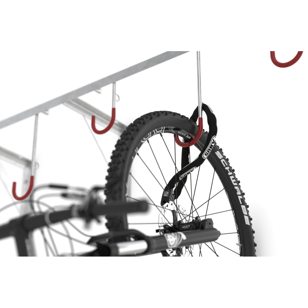 Produktabbildung Nr. 3: wsm® Reihen-Hängeparker, 3 Stellplätze, Deckenmontage