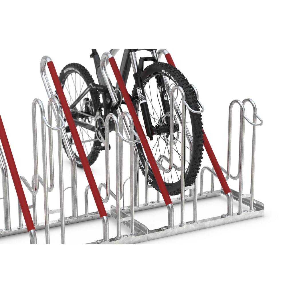 Produktabbildung Nr. 4: Standparker mit Anlehnbügel, 1-seitig, 2 Stellplätze