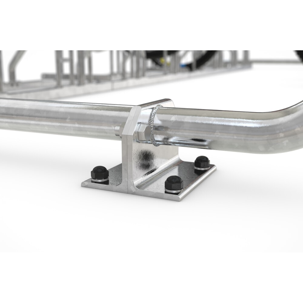 Produktabbildung Nr. 2: wsm® Überdachung, 1-seitig, GF, Breite 4.300 mm