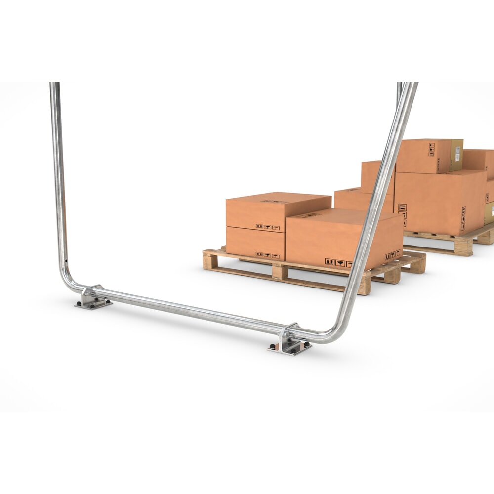 Produktabbildung Nr. 5: wsm® Überdachung, 1-seitig, GF, Breite 4.300 mm