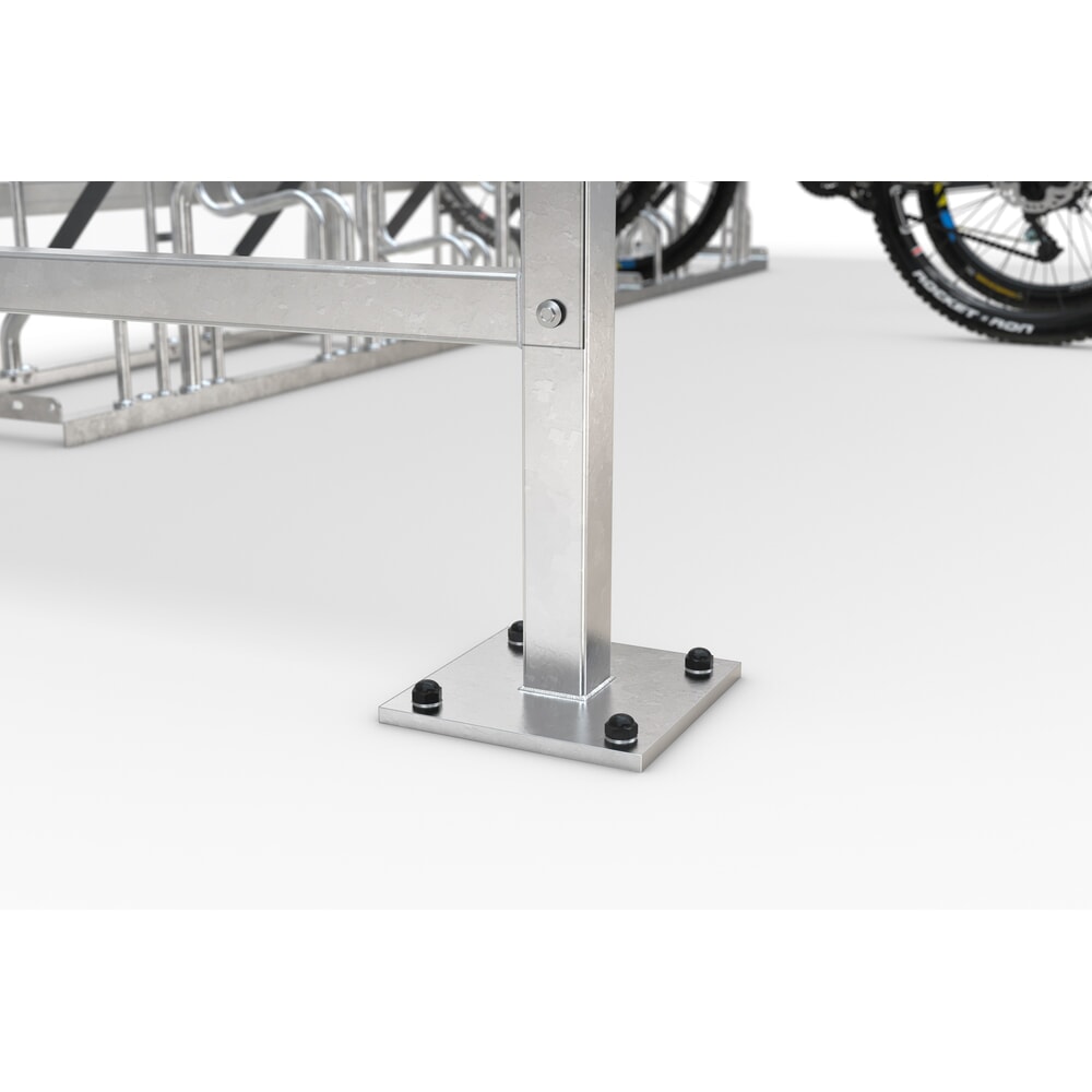 Produktabbildung Nr. 5: wsm® Überdachung BAMBERG im Rundbogen-Design, Breite 2.090 mm, verzinkt