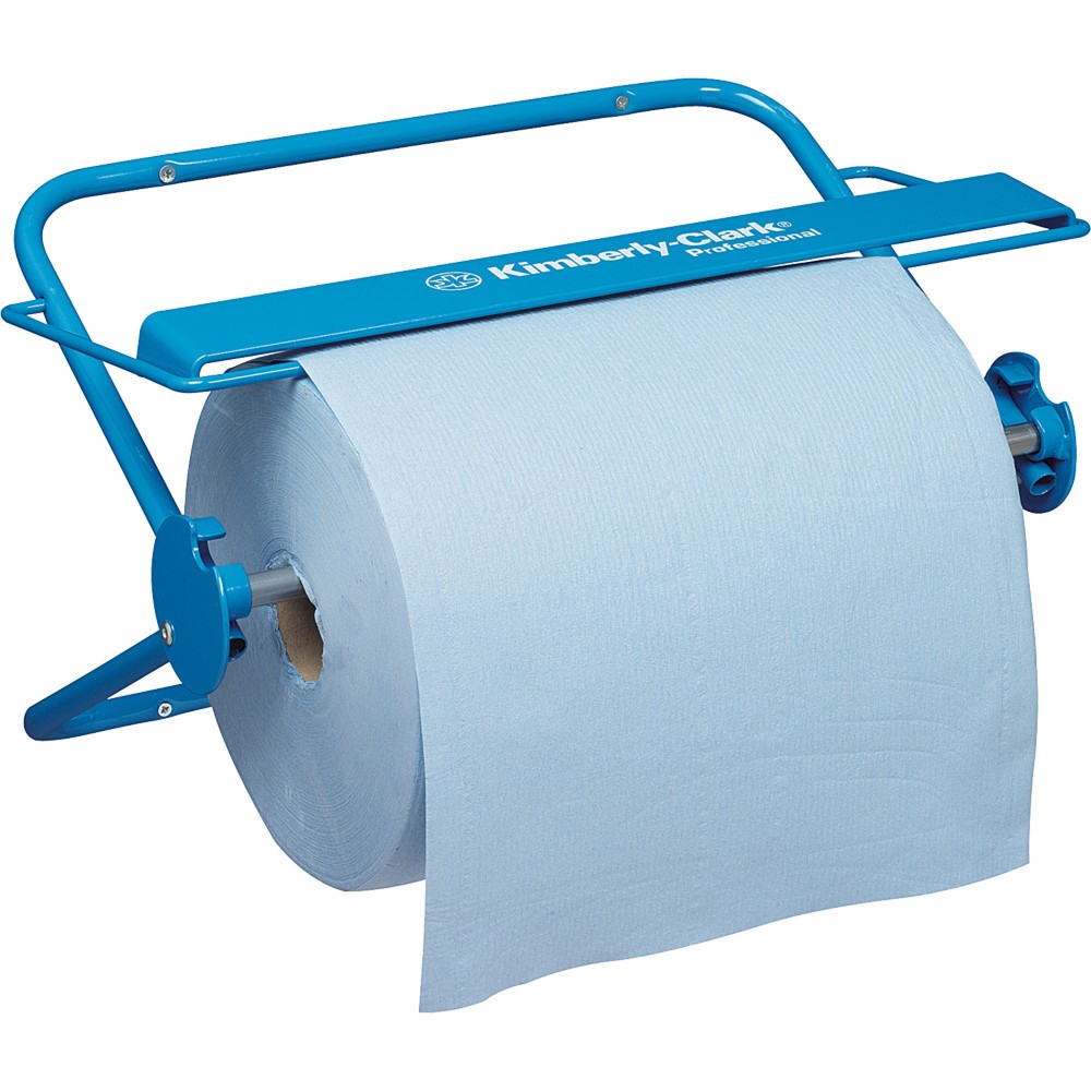 Produktabbildung: WYPALL Wischtücher L40 - Großrolle 6146, 330 x 515 x 300 mm, blau, Metall