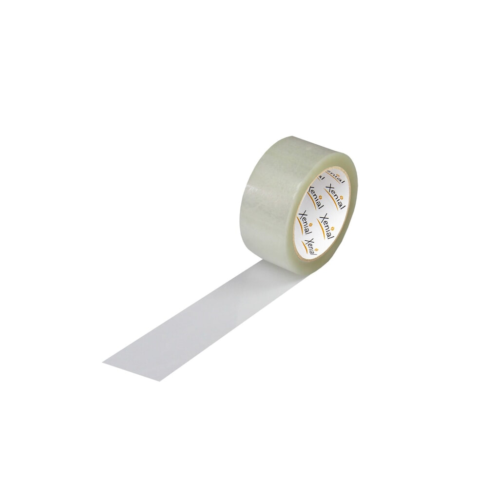 Produktabbildung: Xenial PP-Klebeband, low noise, 48mm breitx66lfm., 52µ, transp., STARK
