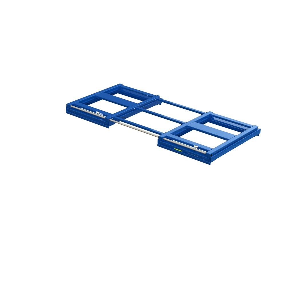 Produktabbildung Nr. 2: XL-Palettenauszug, Tragkraft 1.200 kg, 100 % Auszugstiefe, BxT 2.600 x 1.200 mm