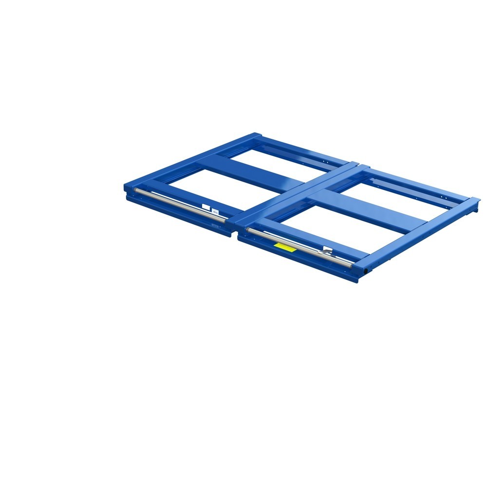 Produktabbildung Nr. 2: XL-Palettenauszug, Tragkraft 1.200 kg, 70 % Auszugstiefe, BxT 1.700 x 1.200 mm