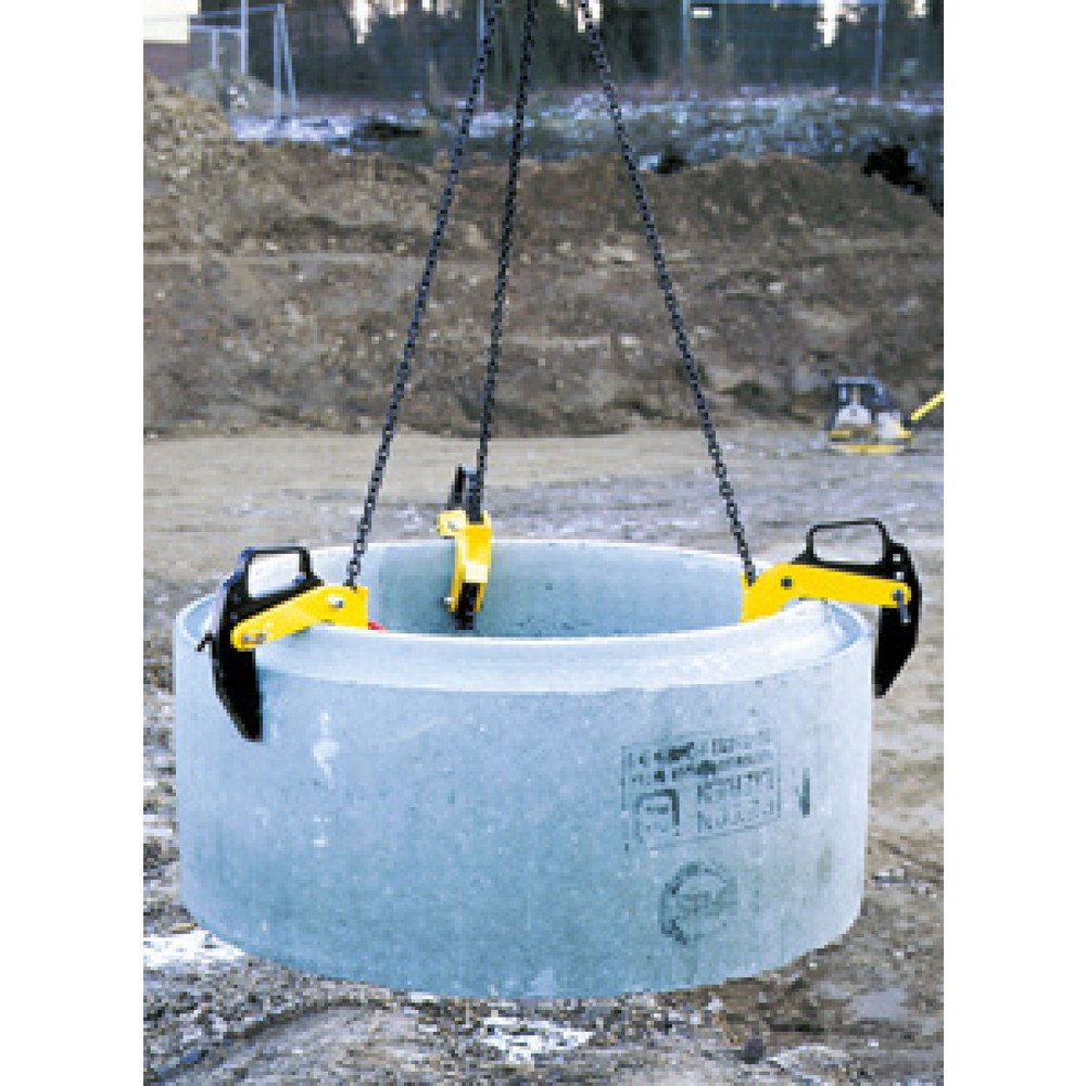 Produktabbildung Nr. 2: Yale® Betonrohr-Transportgehänge BTG, Tragkraft 1.500 kg, Greifbereich 40 - 100 mm