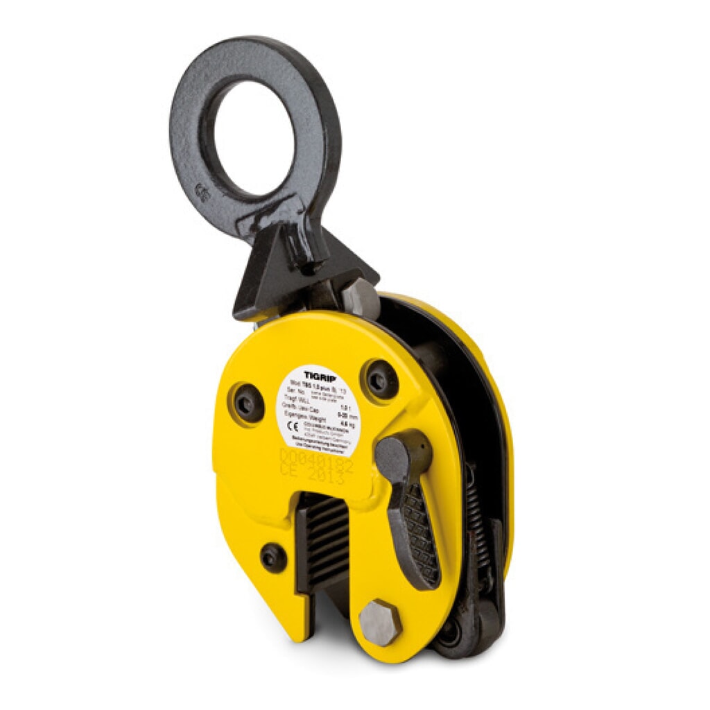 Yale® Blechgreifer TBS, Tragkraft 1.000 kg, Greifbereich 0 - 20 mm Produktabbildung: Yale® Blechgreifer TBS, Tragkraft 1.000 kg, Greifbereich 0 - 20 mm
