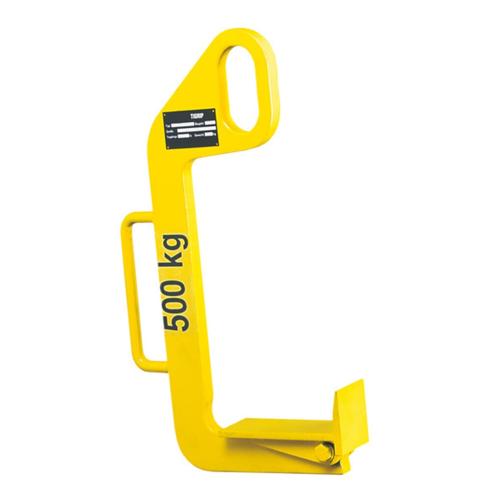Produktabbildung: Yale® Coil-Kipphaken TCS, Tragkraft 500 kg, Zinkenbreite 120 mm