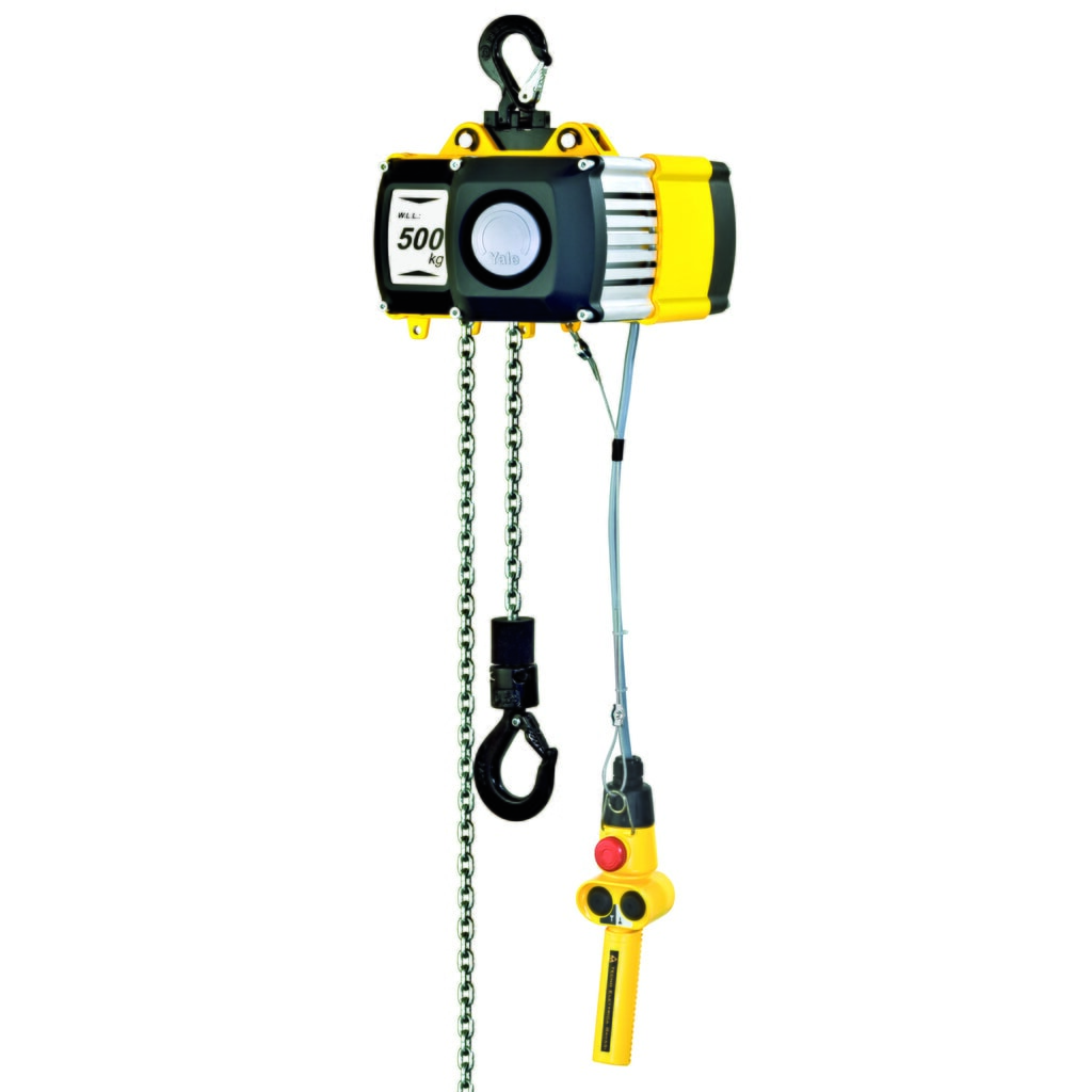 Produktabbildung: Yale® Elektrokettenzug CPVF 2-8 "Quick Delivery", mit Feinhub, Tragkraft 250 kg