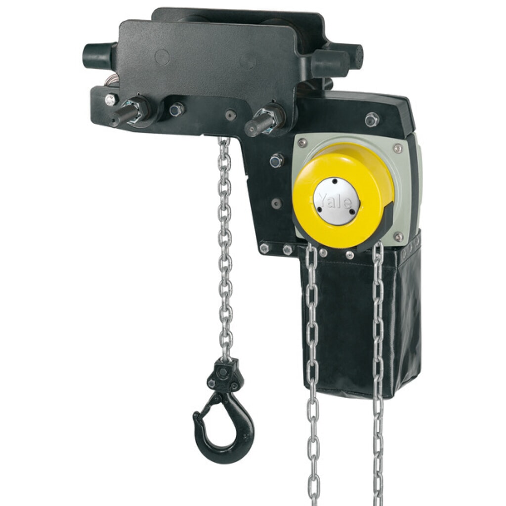 Yale® Handkettenzug Yalelift YLLHG-A, mit Haspelfahrwerk, Tragkraft 500 kg Produktabbildung: Yale® Handkettenzug Yalelift YLLHG-A, mit Haspelfahrwerk, Tragkraft 500 kg