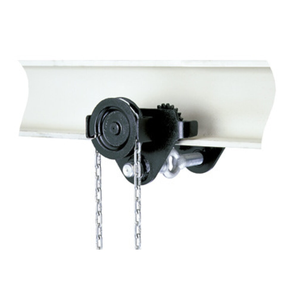 Yale® Haspelfahrwerk HTG-A, Tragkraft 500 kg, Trägerflanschbreite 50 - 220 mm Produktabbildung: Yale® Haspelfahrwerk HTG-A, Tragkraft 500 kg, Trägerflanschbreite 50 - 220 mm