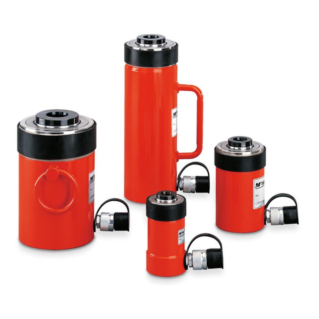 Yale® Hohlkolben-Zylinder YCS-12/40, Druckkraft 120 KN, Hub 40 mm Produktabbildung: Yale® Hohlkolben-Zylinder YCS-12/40, Druckkraft 120 KN, Hub 40 mm
