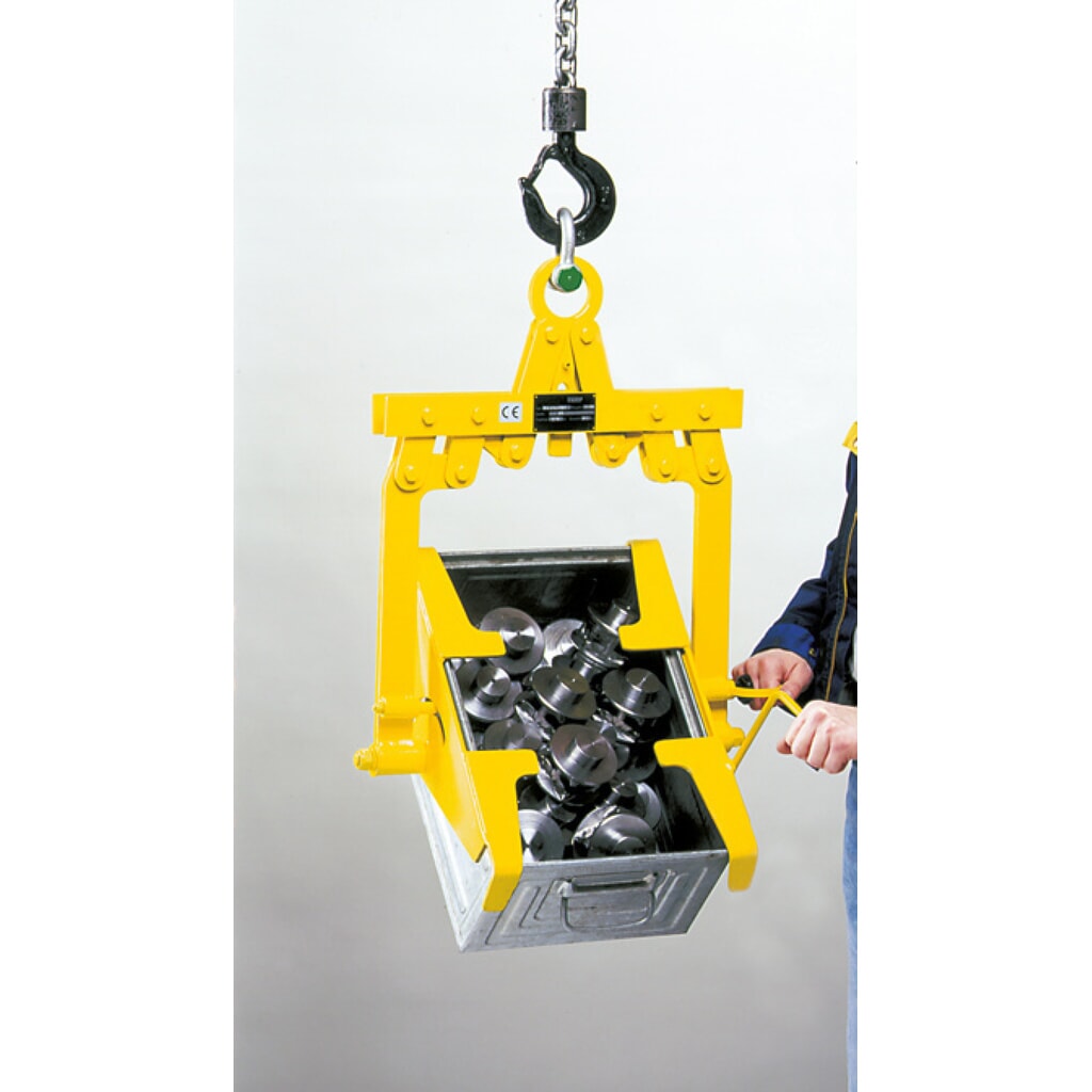 Yale® Kastengreifer TKA, Tragkraft 150 kg, Drehvorrichtung 330 mm Produktabbildung: Yale® Kastengreifer TKA, Tragkraft 150 kg, Drehvorrichtung 330 mm