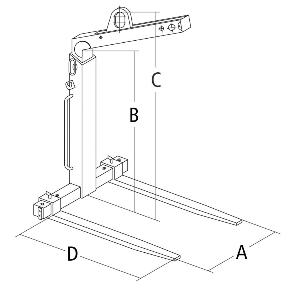 Produktabbildung Nr. 2: Yale® Krangabel TKG vhs, mit automatischem Gewichtsausgleich, Tragkraft 200 - 1.000 kg