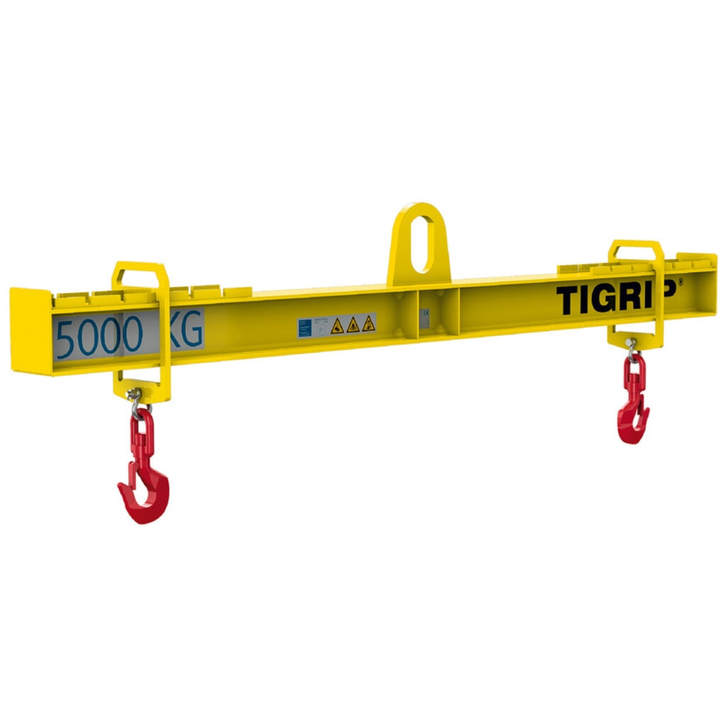 Yale® Kranhakentraverse TTS, verstellbar, Tragkraft 1.000 kg, Arbeitsbreite 700 - 1.500 mm Produktabbildung: Yale® Kranhakentraverse TTS, verstellbar, Tragkraft 1.000 kg, Arbeitsbreite 700 - 1.500 mm