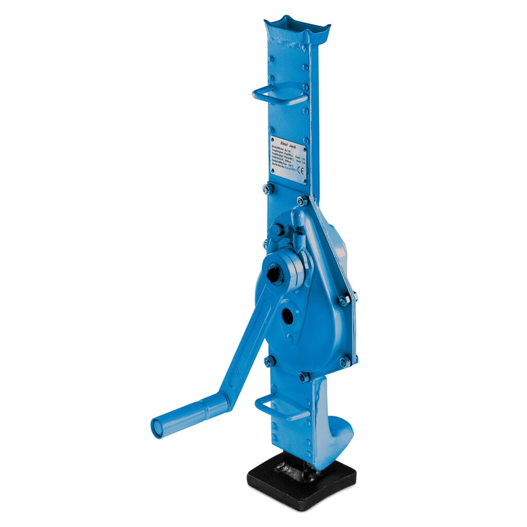 Produktabbildung: Yale® Stahlwinde SJ15, Typ Sicherheitsratschenkurbel Raku, mit feststehender Klaue, Tragkraft 1.500 kg