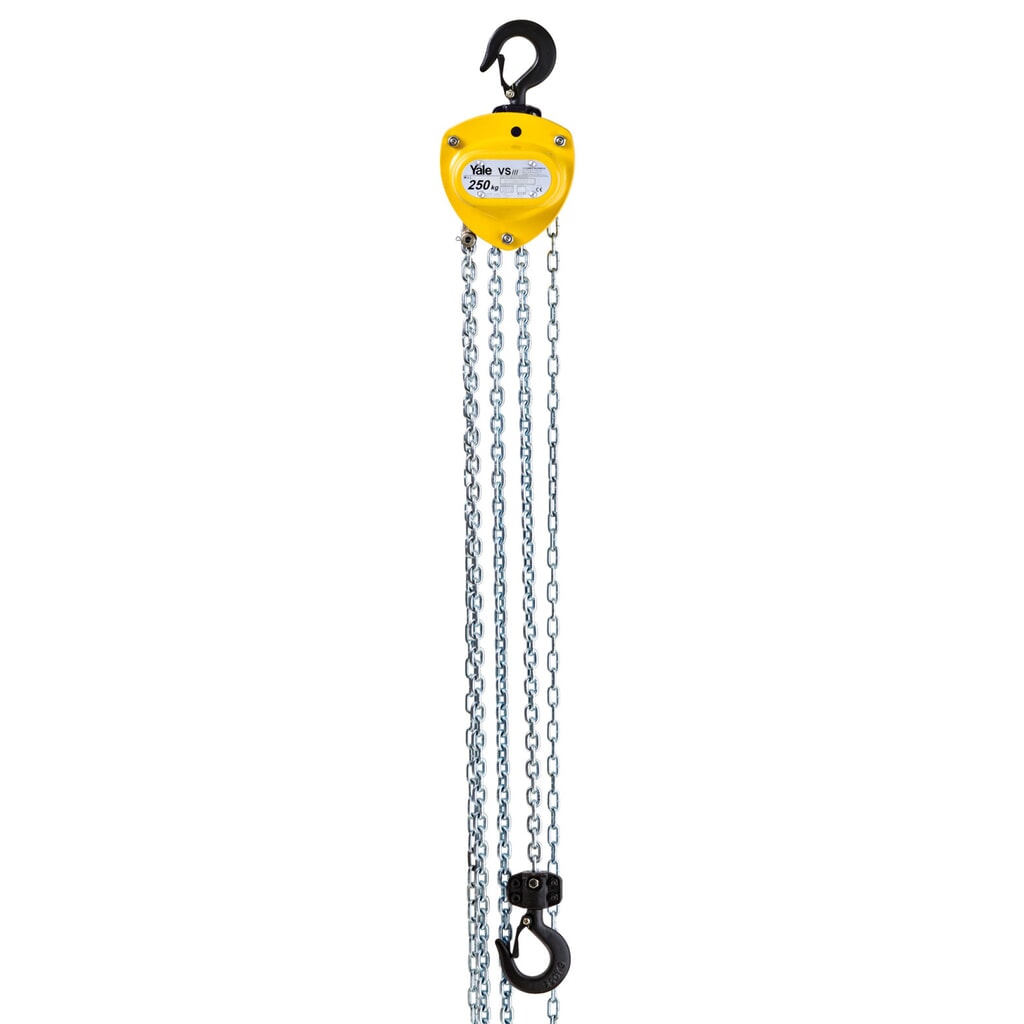 Produktabbildung: Yale® Handkettenzug VSIII, Tragkraft 250 kg, 1 Kettenstrang