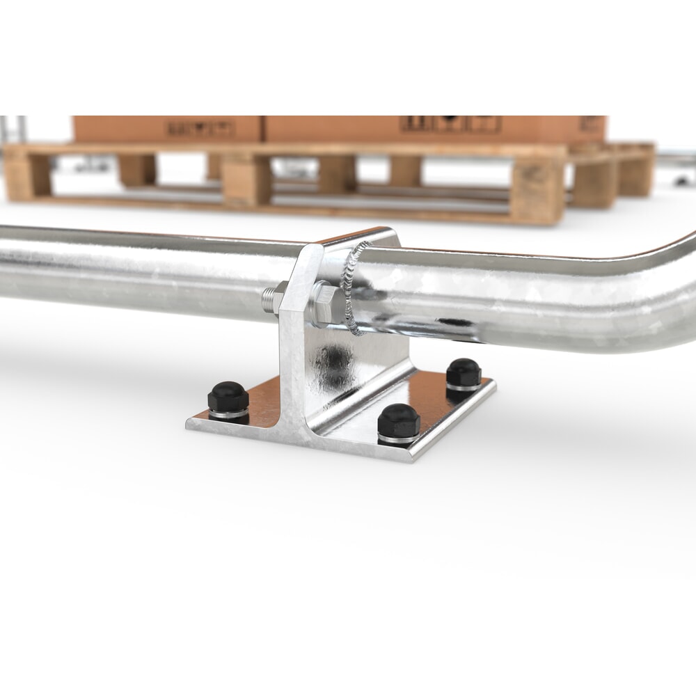 Zdjęcie produktu nr 2: Zadaszenie BASIC, 2-stronne, powierzchnia podstawy, szerokość 2145 mm