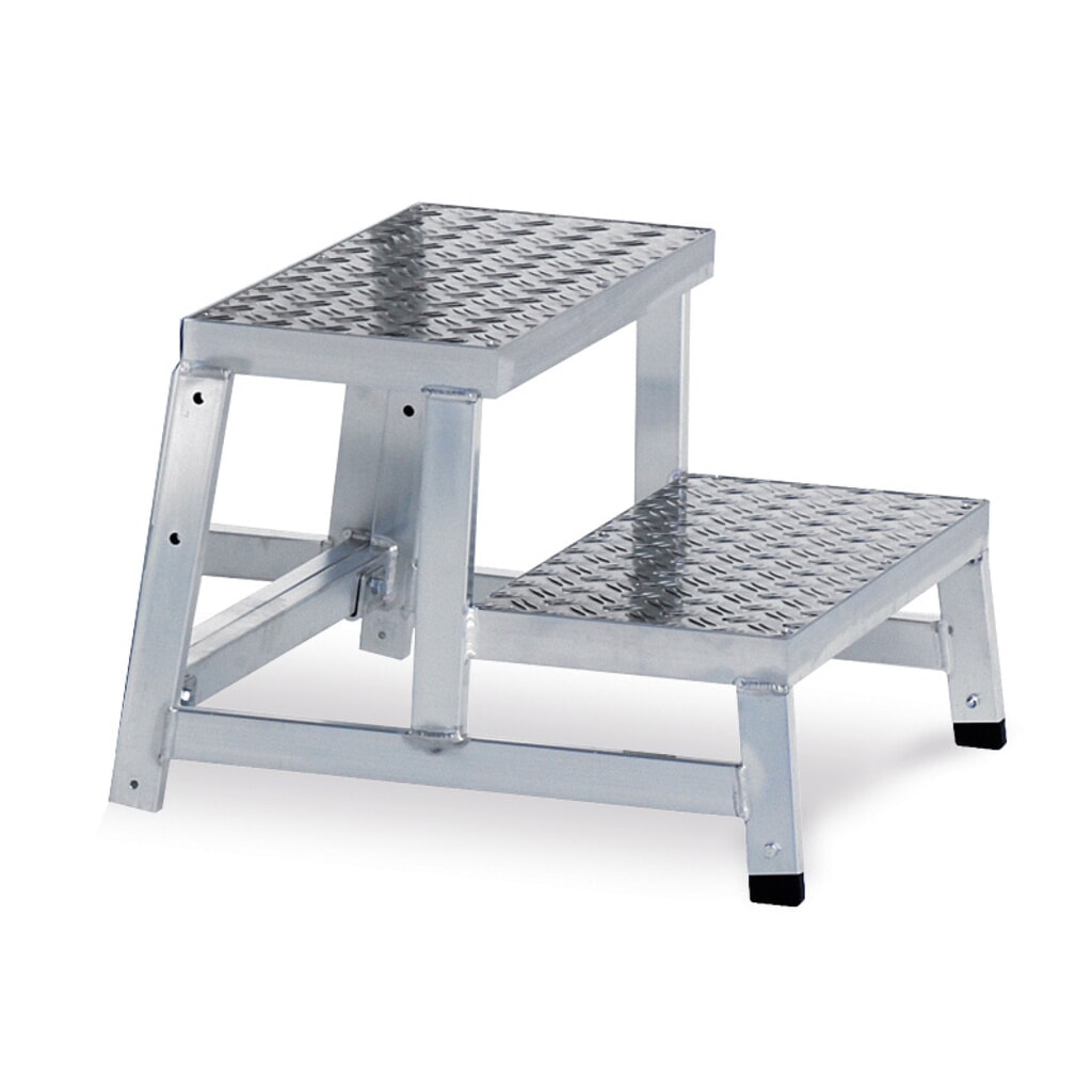 ZARGES Arbeitspodest, Grundmodul A, Standhöhe 400 mm Produktabbildung: ZARGES Arbeitspodest, Grundmodul A, Standhöhe 400 mm