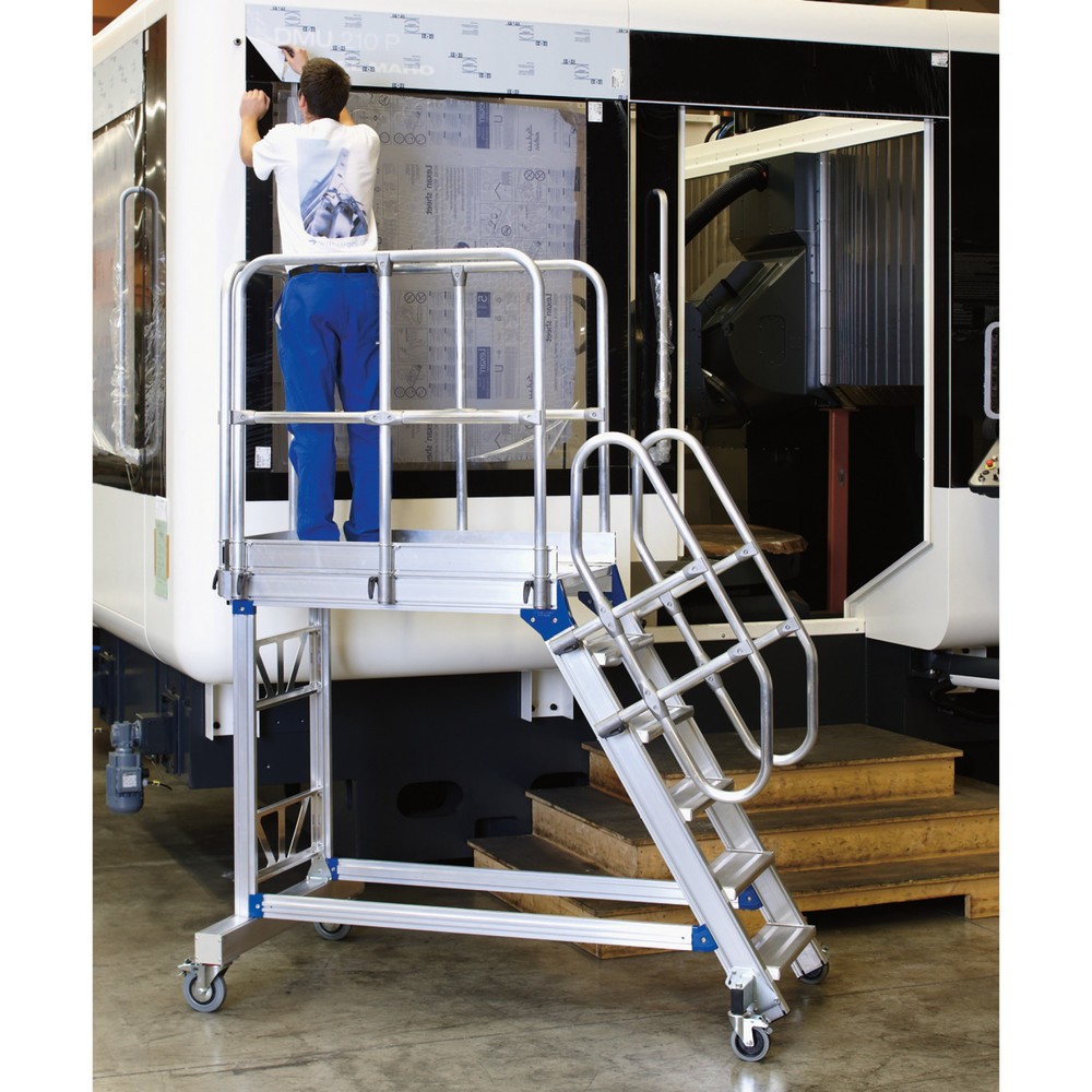 Podesttreppe KRAUSE®, fahrbar