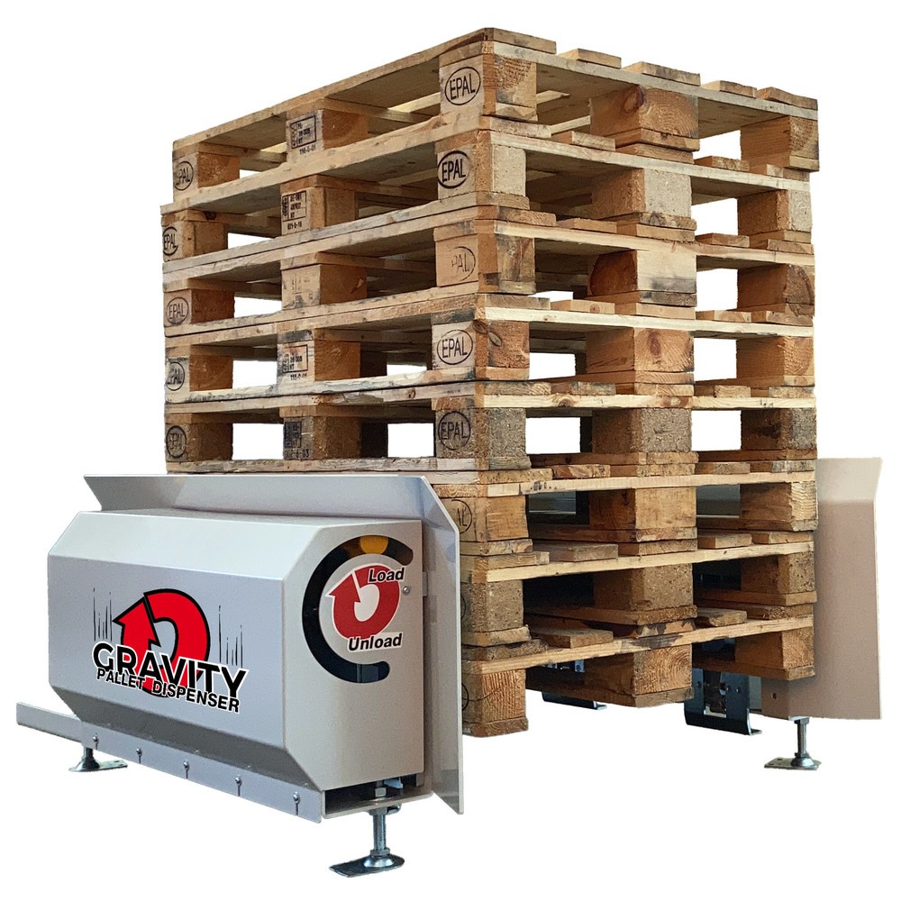 Obrázok výrobku: Gravitačný zásobník palety, nosnosť 340 kg