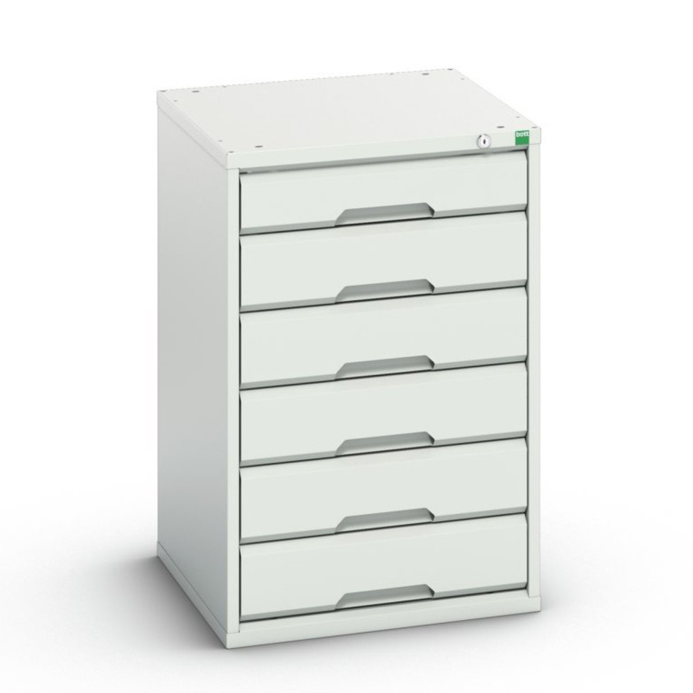 Obrázok výrobku: Zásuvková skriňa bott verso, so 6 zásuvkami, š × h × v: 525 × 550 × 800 mm