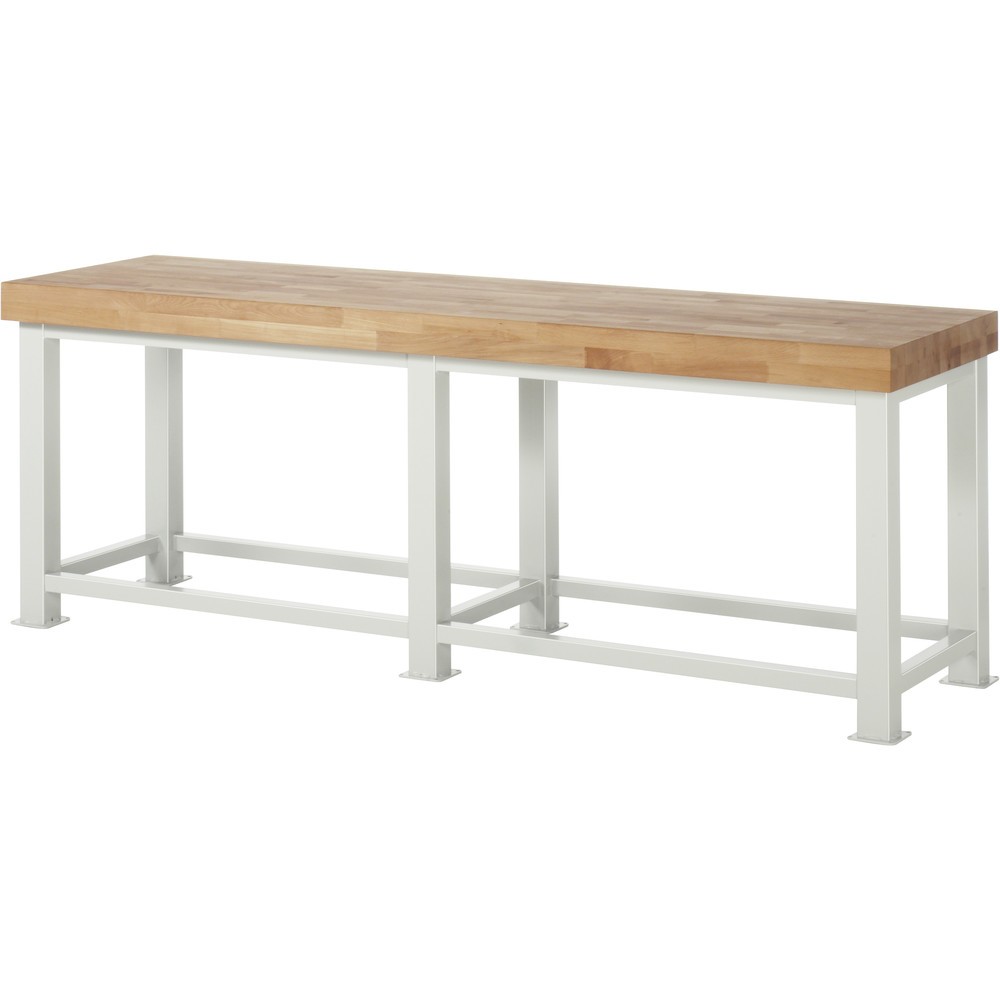 Obrázek produktu: Zátěžový pracovní stůl RAU, V×Š×H 900 × 2500 × 700 mm, nosnost max. 4500 kg