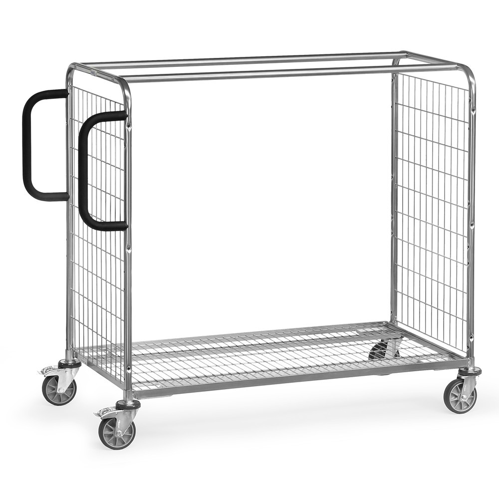 Obrázok výrobku: Vychystávací vozík fetra®, v × š × h 1 225 × 690 × 1 491 mm, nosnosť 300 kg