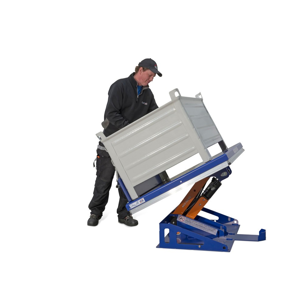 Číslo obrázka výrobku 4: Výškový náklon EdmoLift® s uzavretou plošinou, zdvih 235 - 550 mm, nosnosť 750 kg