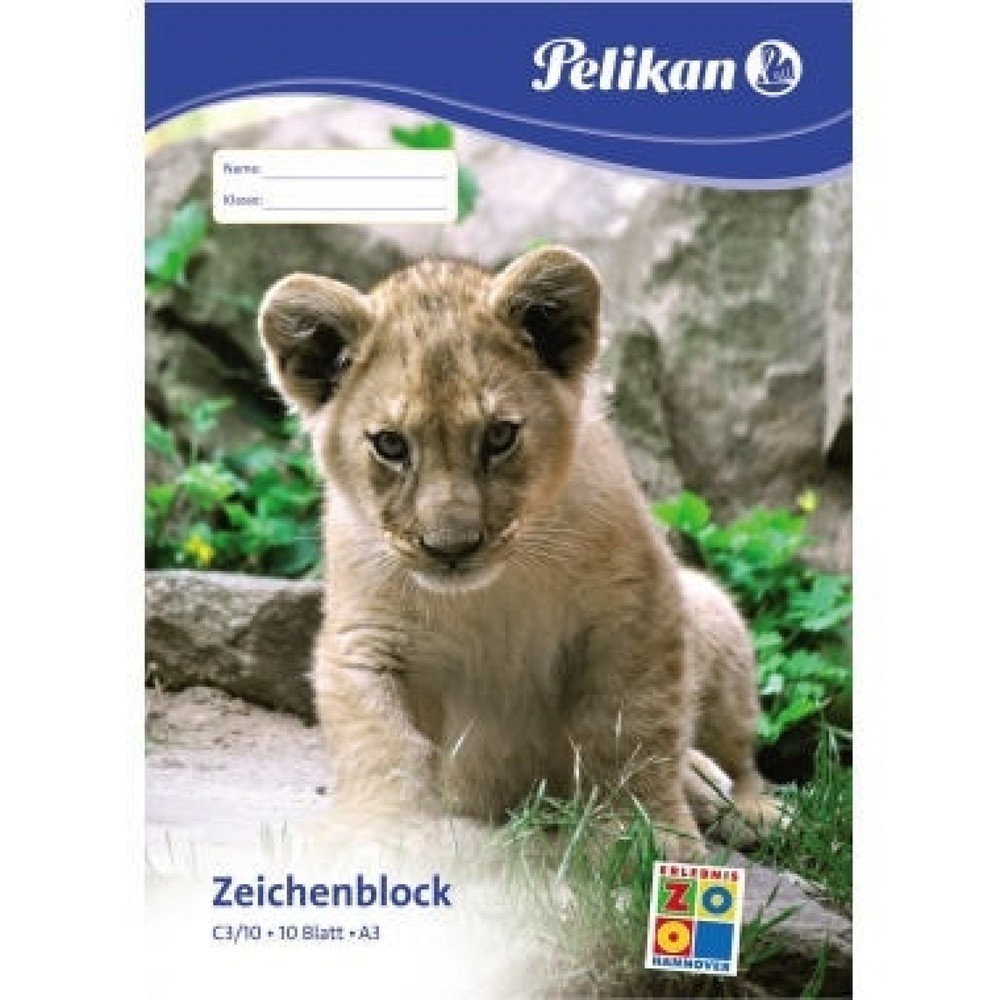 Produktabbildung: Pelikan Zeichenblock C3/10 224832 DIN A3 10Blatt