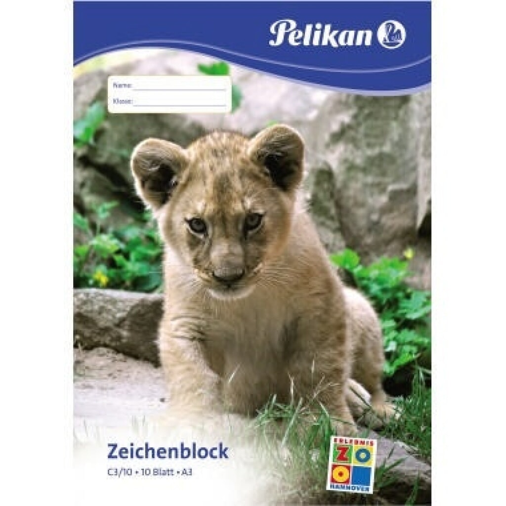 Produktabbildung: Pelikan Zeichenblock C3/10 224832 DIN A3 10Blatt