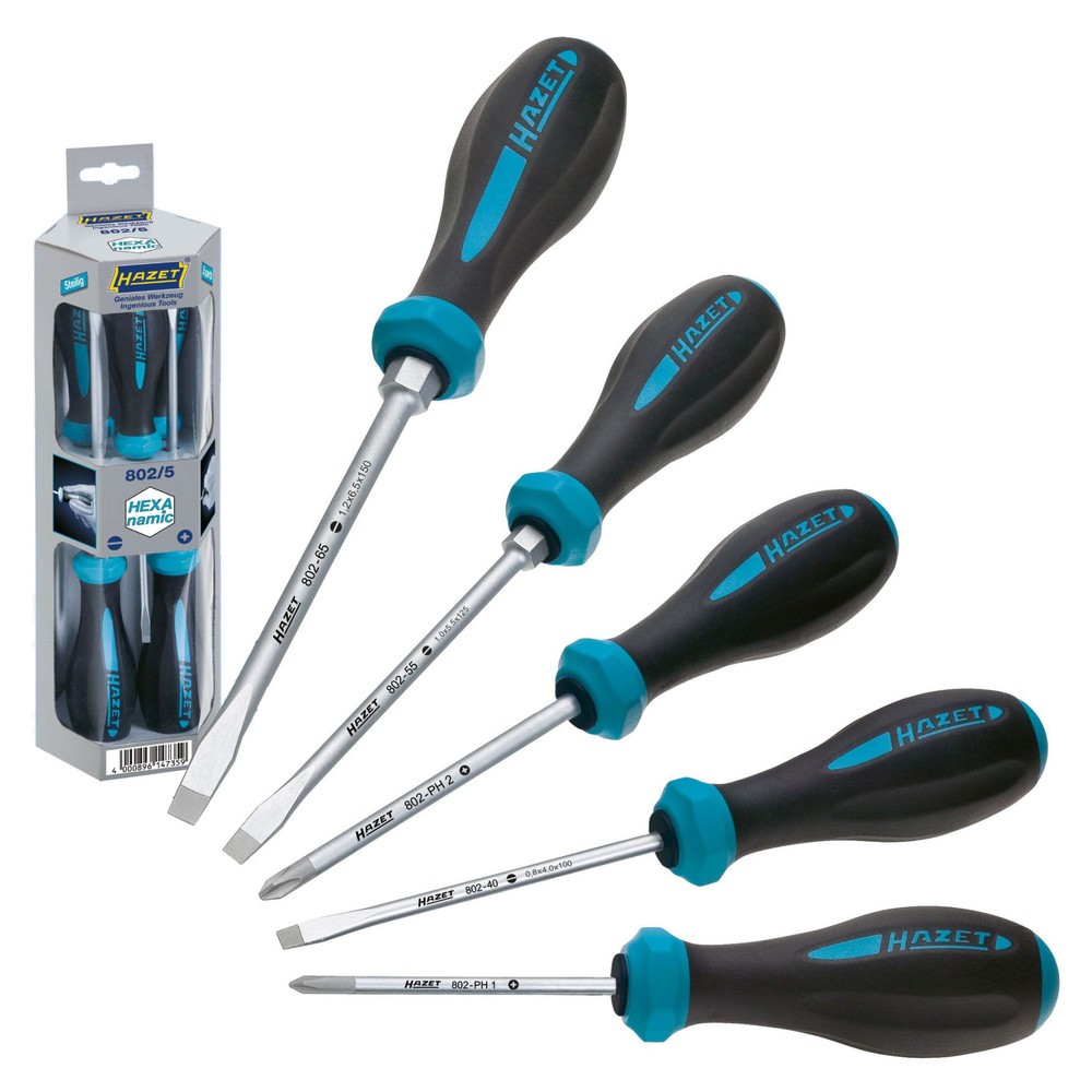 Zdjęcie produktu: Zestaw wkrętaków HEXANAMIC HAZET®, 5 sztuk