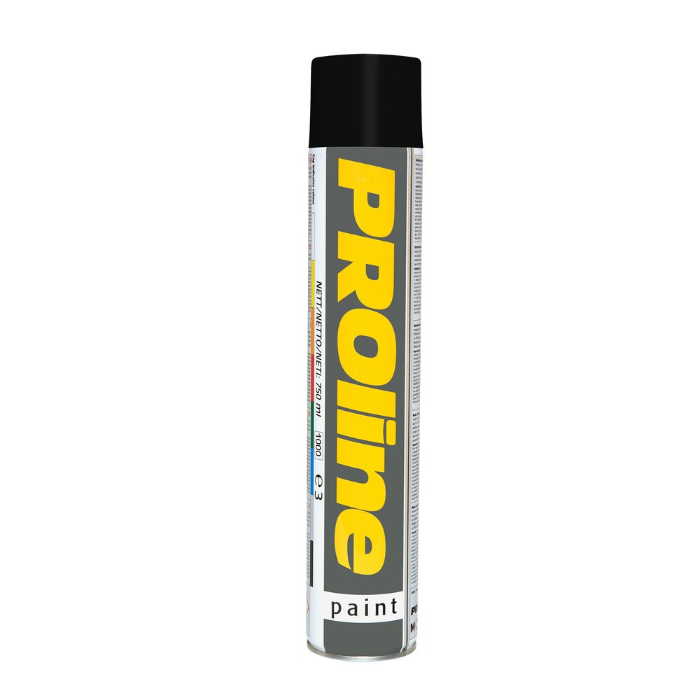 Obrázok výrobku: Značkovacia farba PROline-paint 0,75 l, 1 ks, čierna
