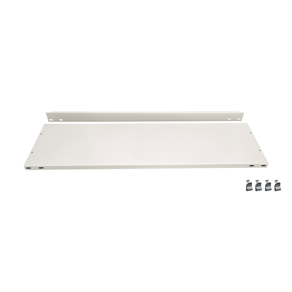 Produktabbildung: Zusatzboden für SCHULTE Aktenregal in schwarz, mit Endanschlägen, BxT 1.000 x 300 mm