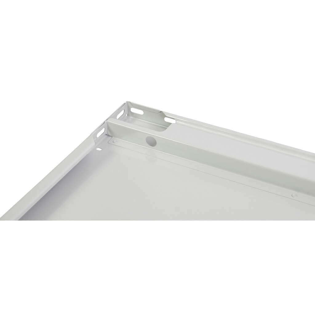 Produktabbildung Nr. 3: Zusatzboden für SCHULTE Aktenregal in schwarz, mit Endanschlägen, BxT 1.300 x 300 mm