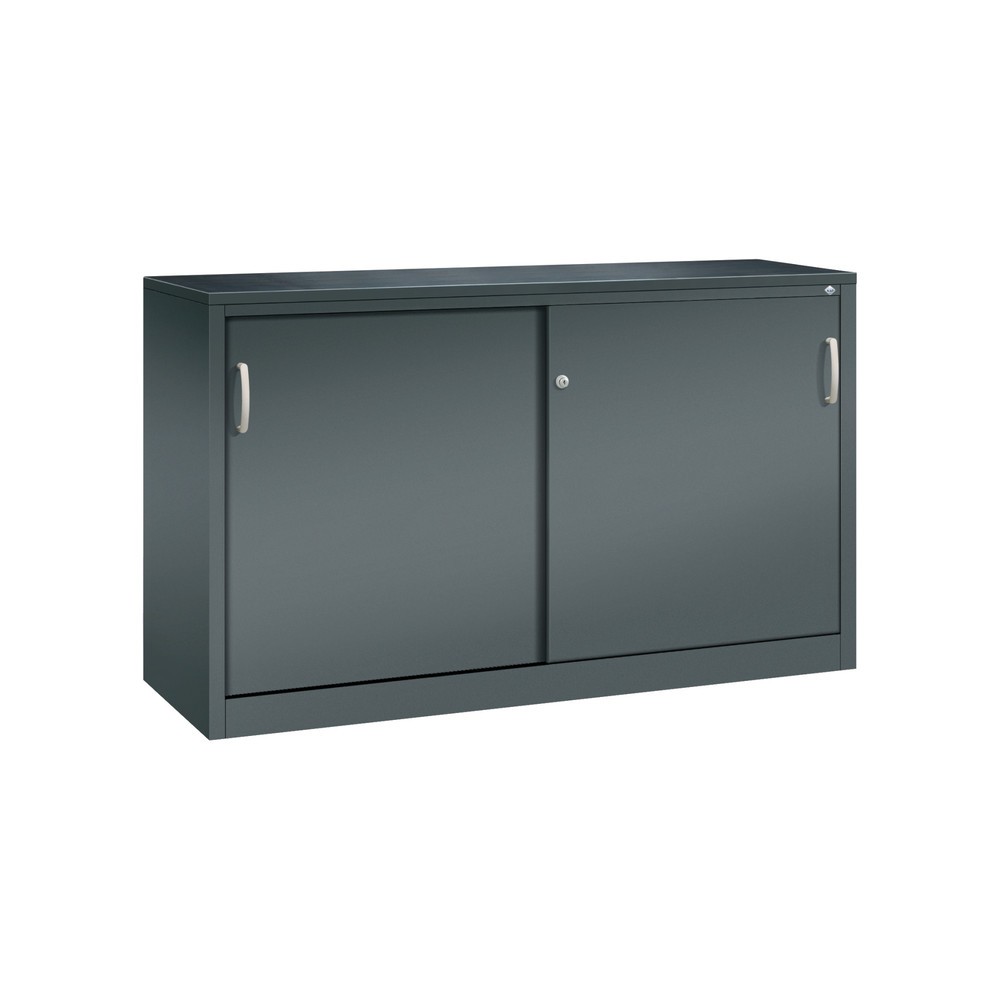 Product afbeelding: Zwarelast-schuifdeurenkast C+P, hxbxd 1.000 x 1.600 x 500 mm, antracietgrijs, antracietgrijs