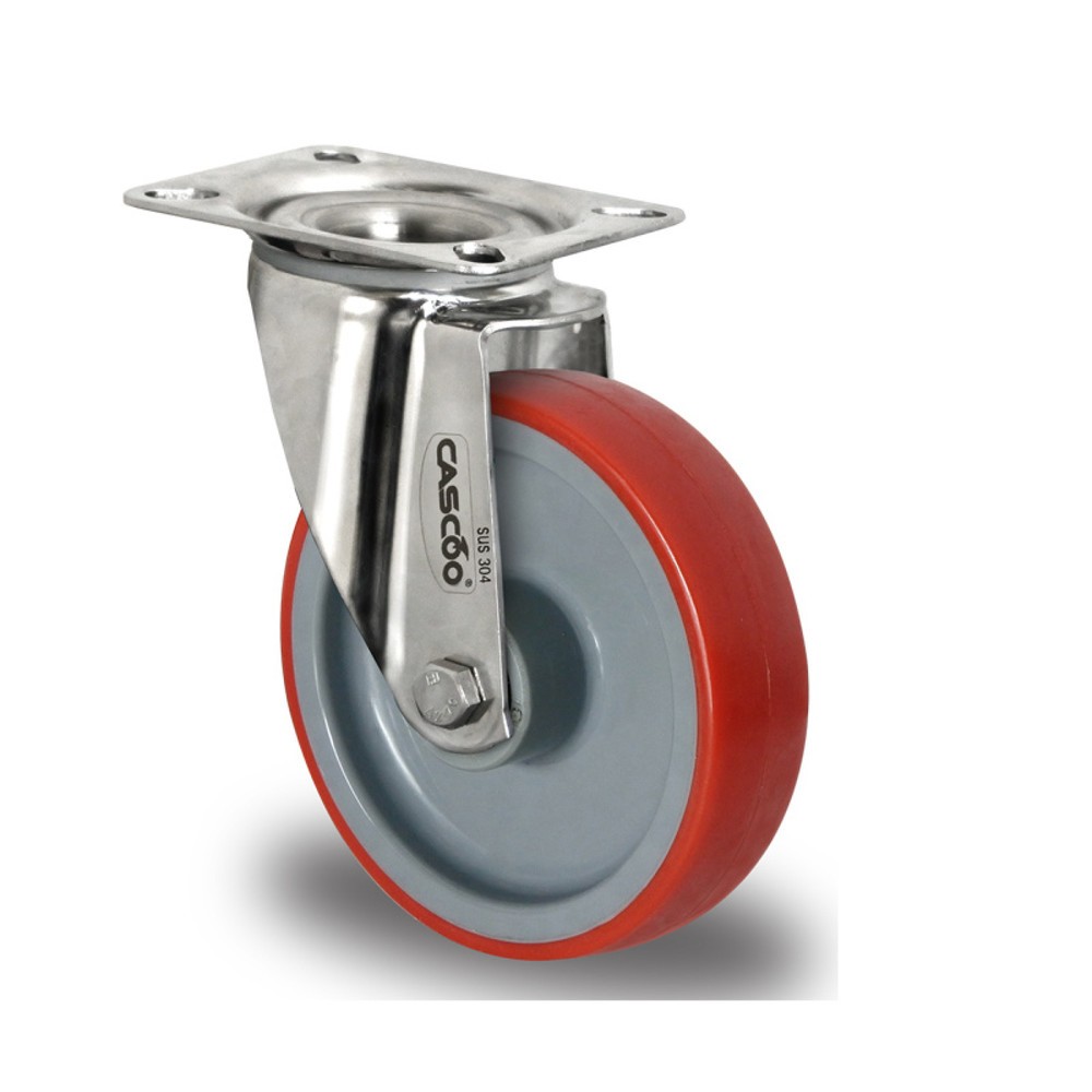 Product afbeelding: Zwenkwiel ø 80 mm serie N2U6 rollager roestvrij staal