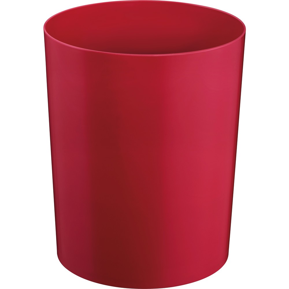 Produktabbildung Nr. 1: Zwingo Sicherheitspapierkorb „the firefighter“, 13 Liter, TÜV-zertifiziert, mit Aluminium-Einsatz, bordeaux