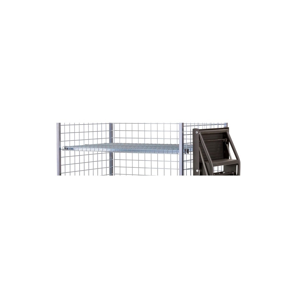 Produktabbildung: Zwischenboden für Ameise® Kommissionierwagen AK-M, Drahtgitter, BxT 450 x 855 mm, einlegbar