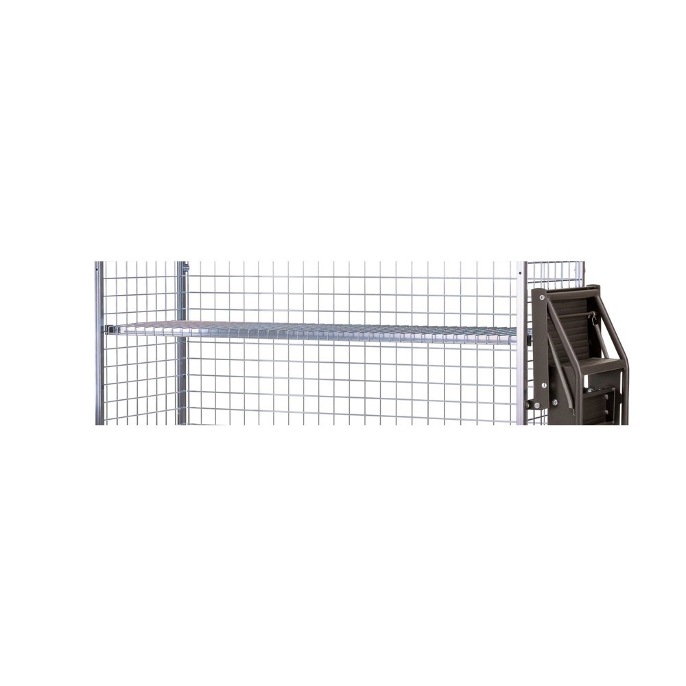 Produktabbildung: Zwischenboden für Ameise® Kommissionierwagen AK-M, Drahtgitter, BxT 450 x 1.285 mm, einlegbar