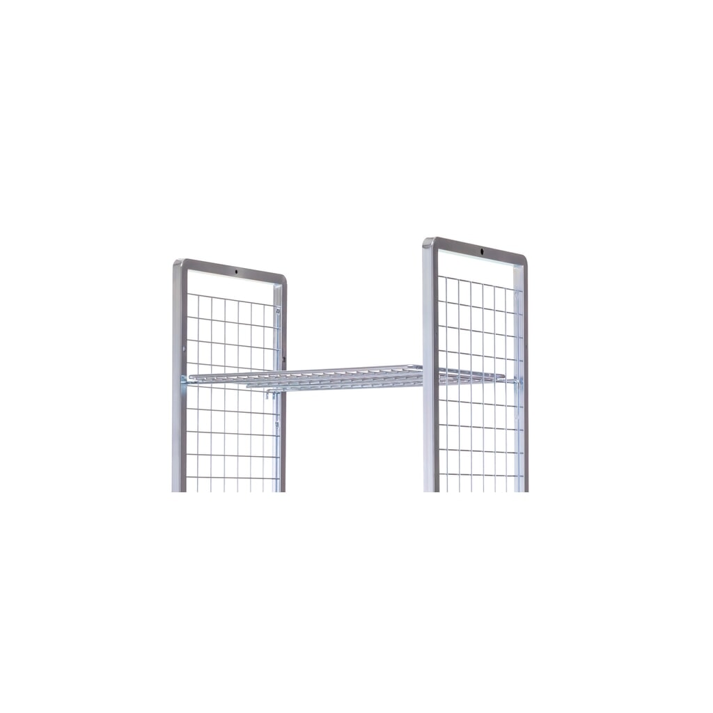 Zwischenboden für Ameise® Kommissionierwagen AK-S, Drahtgitter, BxT 590 x 390 mm, fest Produktabbildung: Zwischenboden für Ameise® Kommissionierwagen AK-S, Drahtgitter, BxT 590 x 390 mm, fest